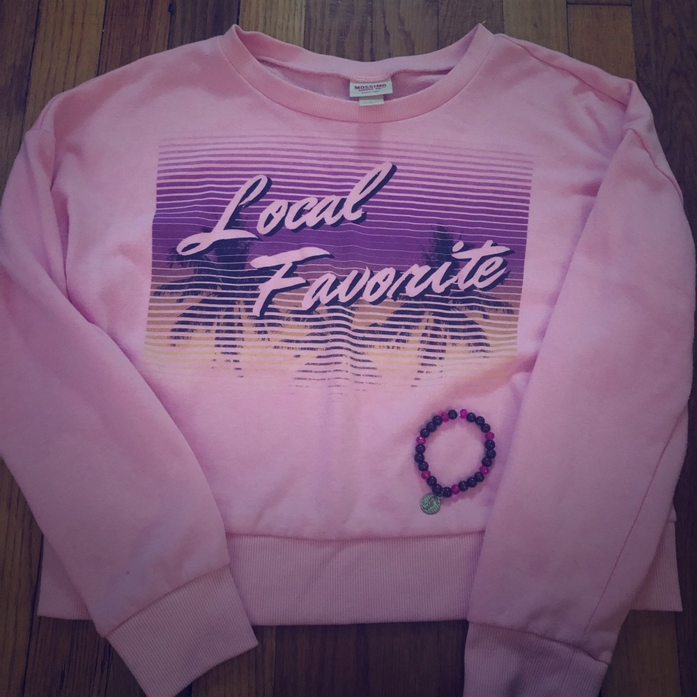 Mossimo crop top sweater